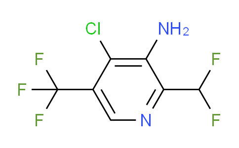 AM135372 | 1805337-54-5 | 3-Amino-4-chloro-2-(difluoromethyl)-5-(trifluoromethyl)pyridine