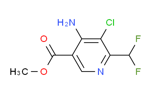 AM135382 | 1805329-97-8 | Methyl 4-amino-3-chloro-2-(difluoromethyl)pyridine-5-carboxylate