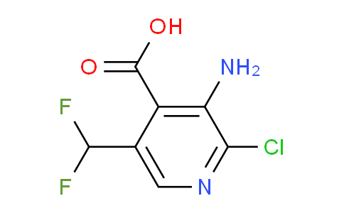 AM135384 | 1805264-93-0 | 3-Amino-2-chloro-5-(difluoromethyl)pyridine-4-carboxylic acid