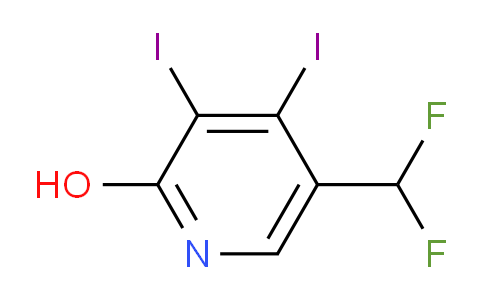 AM13539 | 1804716-72-0 | 5-(Difluoromethyl)-3,4-diiodo-2-hydroxypyridine