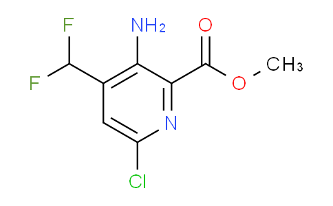 AM135390 | 1805330-04-4 | Methyl 3-amino-6-chloro-4-(difluoromethyl)pyridine-2-carboxylate