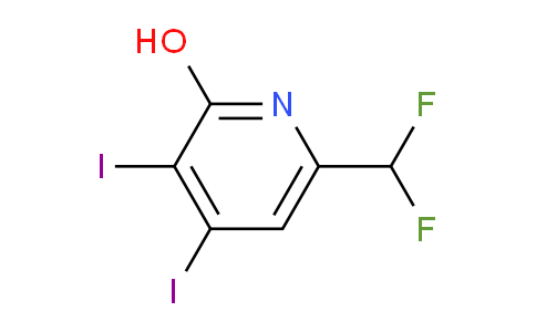 AM13540 | 1806791-18-3 | 6-(Difluoromethyl)-3,4-diiodo-2-hydroxypyridine