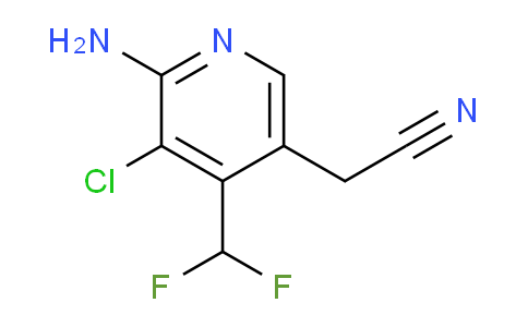 AM135400 | 1806889-80-4 | 2-Amino-3-chloro-4-(difluoromethyl)pyridine-5-acetonitrile