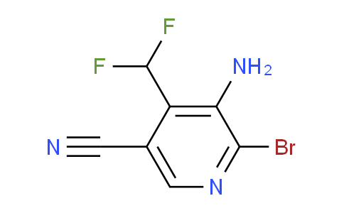 AM135409 | 1805256-84-1 | 3-Amino-2-bromo-5-cyano-4-(difluoromethyl)pyridine