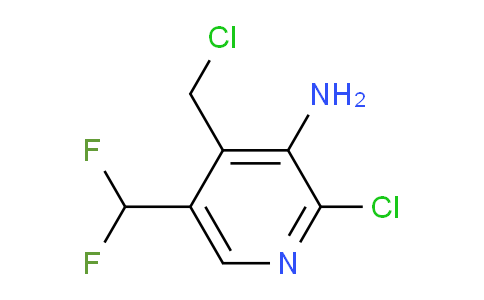 AM135441 | 1806810-25-2 | 3-Amino-2-chloro-4-(chloromethyl)-5-(difluoromethyl)pyridine