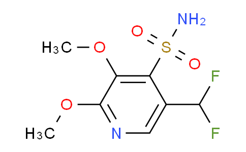 5-(Difluoromethyl)-2,3-dimethoxypyridine-4-sulfonamide