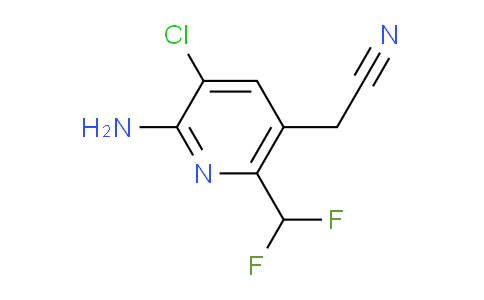 AM135457 | 1805060-44-9 | 2-Amino-3-chloro-6-(difluoromethyl)pyridine-5-acetonitrile