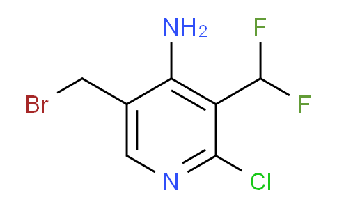 4-Amino-5-(bromomethyl)-2-chloro-3-(difluoromethyl)pyridine