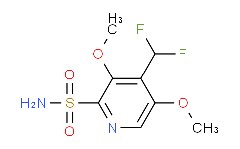 4-(Difluoromethyl)-3,5-dimethoxypyridine-2-sulfonamide