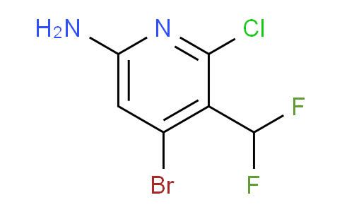 6-Amino-4-bromo-2-chloro-3-(difluoromethyl)pyridine