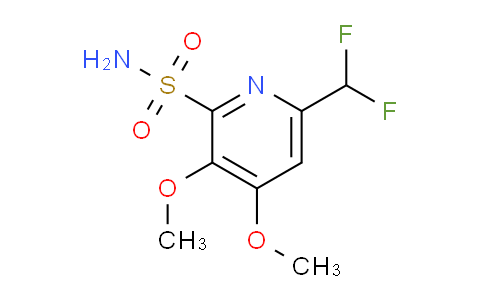 AM135519 | 1806894-97-2 | 6-(Difluoromethyl)-3,4-dimethoxypyridine-2-sulfonamide
