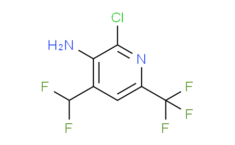 AM135524 | 1803671-84-2 | 3-Amino-2-chloro-4-(difluoromethyl)-6-(trifluoromethyl)pyridine