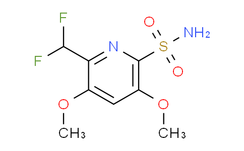 AM135527 | 1805162-30-4 | 2-(Difluoromethyl)-3,5-dimethoxypyridine-6-sulfonamide