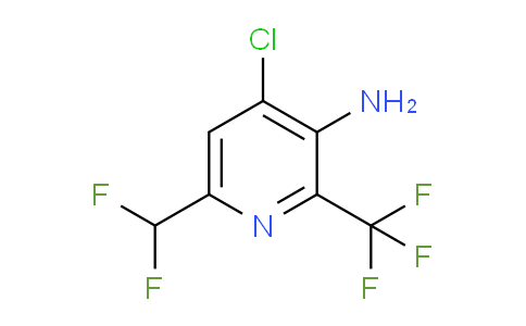 AM135532 | 1805924-47-3 | 3-Amino-4-chloro-6-(difluoromethyl)-2-(trifluoromethyl)pyridine