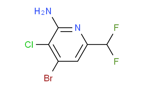 AM135533 | 1803709-64-9 | 2-Amino-4-bromo-3-chloro-6-(difluoromethyl)pyridine