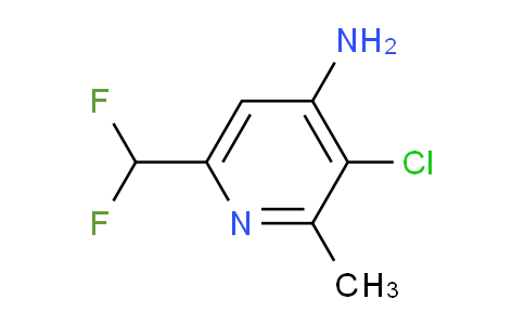 AM135536 | 1804699-16-8 | 4-Amino-3-chloro-6-(difluoromethyl)-2-methylpyridine