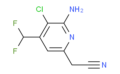 AM135564 | 1805328-50-0 | 2-Amino-3-chloro-4-(difluoromethyl)pyridine-6-acetonitrile