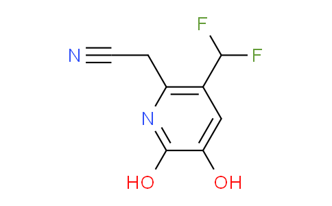 AM13558 | 1805153-47-2 | 5-(Difluoromethyl)-2,3-dihydroxypyridine-6-acetonitrile