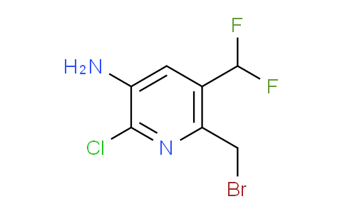 AM135586 | 1806809-65-3 | 3-Amino-6-(bromomethyl)-2-chloro-5-(difluoromethyl)pyridine