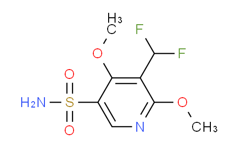 AM135597 | 1804696-32-9 | 3-(Difluoromethyl)-2,4-dimethoxypyridine-5-sulfonamide