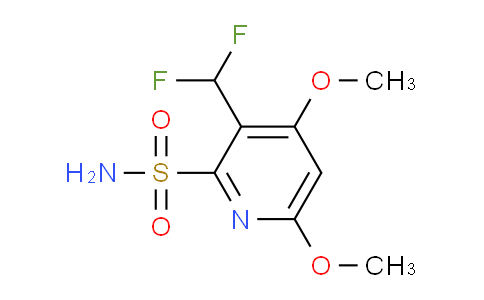 AM135599 | 1805255-18-8 | 3-(Difluoromethyl)-4,6-dimethoxypyridine-2-sulfonamide