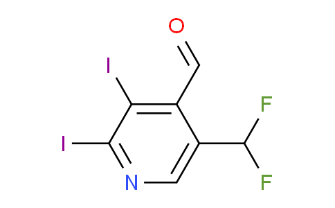 AM135606 | 1806032-82-5 | 5-(Difluoromethyl)-2,3-diiodopyridine-4-carboxaldehyde