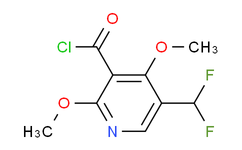 AM135617 | 1805162-19-9 | 5-(Difluoromethyl)-2,4-dimethoxypyridine-3-carbonyl chloride