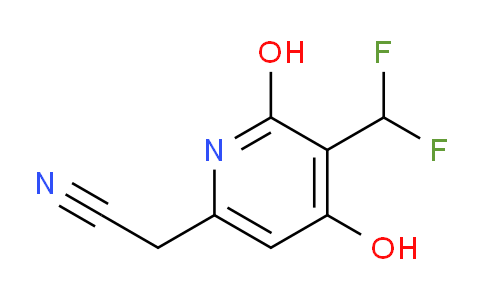 AM13562 | 1805284-42-7 | 3-(Difluoromethyl)-2,4-dihydroxypyridine-6-acetonitrile