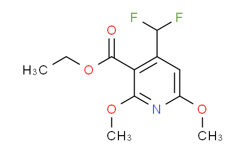 AM135625 | 1804711-88-3 | Ethyl 4-(difluoromethyl)-2,6-dimethoxypyridine-3-carboxylate