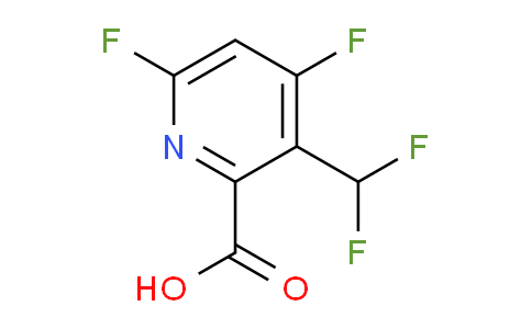 4,6-Difluoro-3-(difluoromethyl)pyridine-2-carboxylic acid