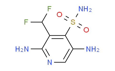 2,5-Diamino-3-(difluoromethyl)pyridine-4-sulfonamide