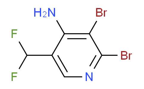 AM135657 | 1806785-17-0 | 4-Amino-2,3-dibromo-5-(difluoromethyl)pyridine