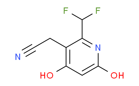 AM13566 | 1805284-48-3 | 2-(Difluoromethyl)-4,6-dihydroxypyridine-3-acetonitrile