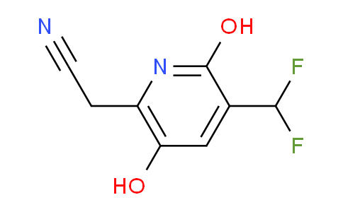 AM13568 | 1805253-24-0 | 3-(Difluoromethyl)-2,5-dihydroxypyridine-6-acetonitrile