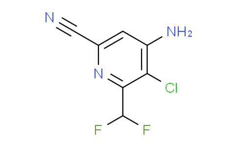 AM135682 | 1804697-71-9 | 4-Amino-3-chloro-6-cyano-2-(difluoromethyl)pyridine