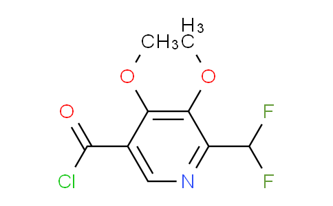 2-(Difluoromethyl)-3,4-dimethoxypyridine-5-carbonyl chloride
