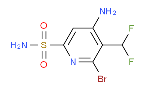 AM135708 | 1805055-13-3 | 4-Amino-2-bromo-3-(difluoromethyl)pyridine-6-sulfonamide