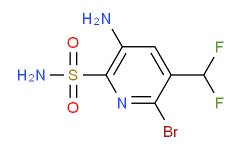 AM135722 | 1804722-71-1 | 5-Amino-2-bromo-3-(difluoromethyl)pyridine-6-sulfonamide