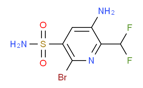 AM135725 | 1806887-63-7 | 3-Amino-6-bromo-2-(difluoromethyl)pyridine-5-sulfonamide