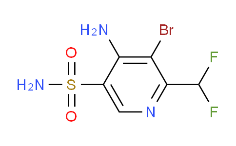 AM135747 | 1804696-99-8 | 4-Amino-3-bromo-2-(difluoromethyl)pyridine-5-sulfonamide