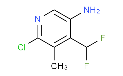 5-Amino-2-chloro-4-(difluoromethyl)-3-methylpyridine
