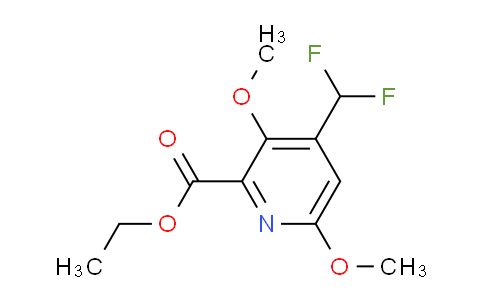 AM135758 | 1803709-04-7 | Ethyl 4-(difluoromethyl)-3,6-dimethoxypyridine-2-carboxylate