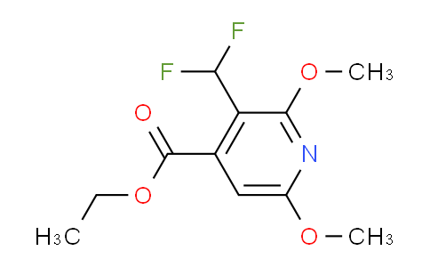 Ethyl 3-(difluoromethyl)-2,6-dimethoxypyridine-4-carboxylate