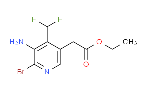 AM135762 | 1806815-23-5 | Ethyl 3-amino-2-bromo-4-(difluoromethyl)pyridine-5-acetate