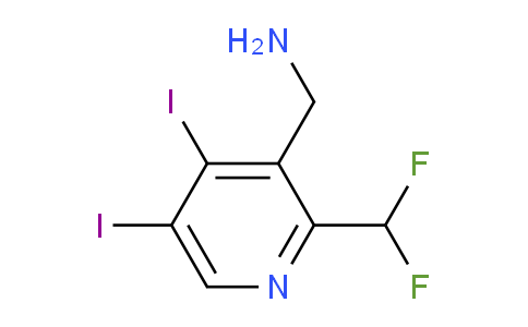 AM135775 | 1805047-39-5 | 3-(Aminomethyl)-2-(difluoromethyl)-4,5-diiodopyridine