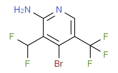 AM135780 | 1806887-21-7 | 2-Amino-4-bromo-3-(difluoromethyl)-5-(trifluoromethyl)pyridine