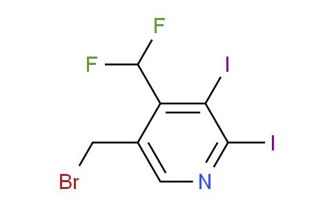 AM135782 | 1806032-28-9 | 5-(Bromomethyl)-4-(difluoromethyl)-2,3-diiodopyridine