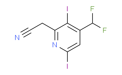 AM135783 | 1806897-98-2 | 4-(Difluoromethyl)-3,6-diiodopyridine-2-acetonitrile