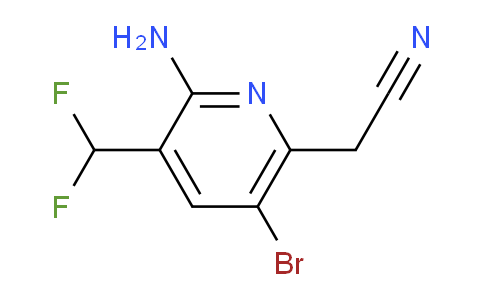 AM135785 | 1806058-58-1 | 2-Amino-5-bromo-3-(difluoromethyl)pyridine-6-acetonitrile