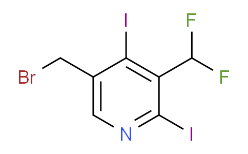 AM135786 | 1804718-32-8 | 5-(Bromomethyl)-3-(difluoromethyl)-2,4-diiodopyridine